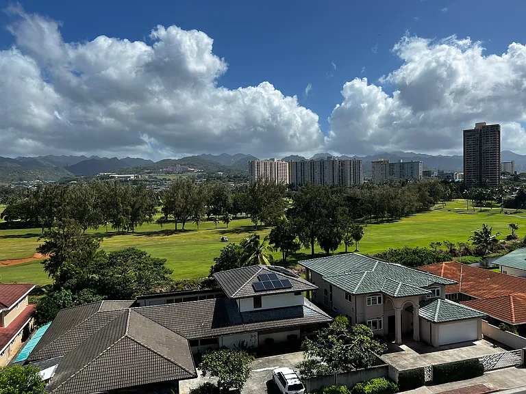 Golf Course and Mountain View