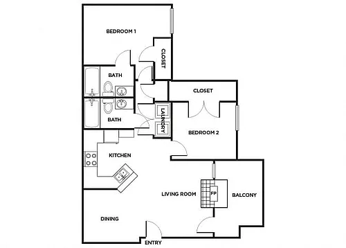 Floor plan B260