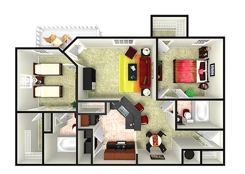 Floor plan B4