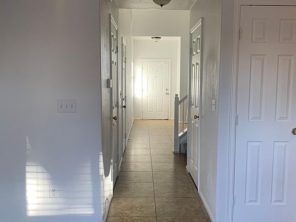 Front door entry to house.