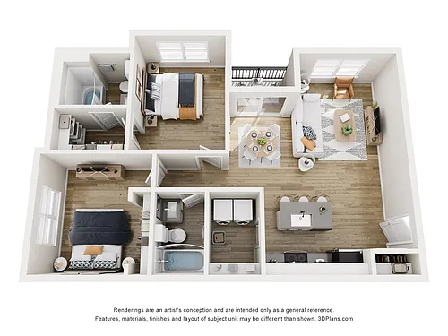 Floor plan Serene