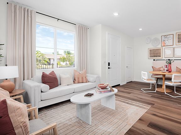 Plan 1 model home great room