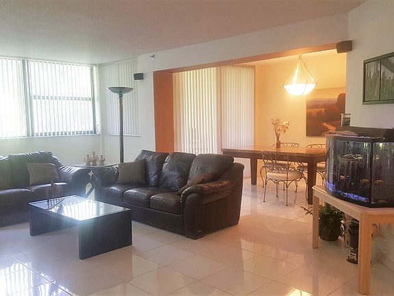 Living room and dining room 