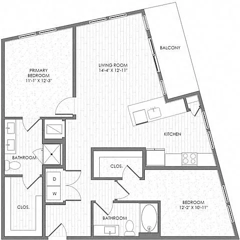 Floor plan B1