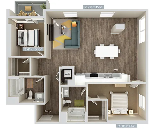 Floor plan B24-1223