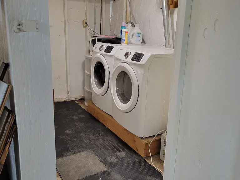 Private, like new washer and dryer
