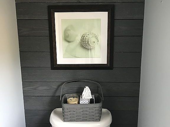 Main floor half bath