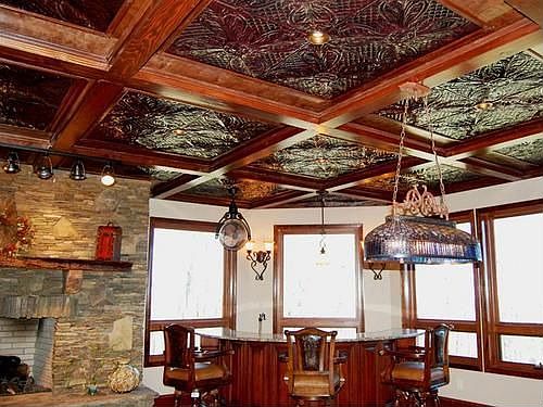 metal tile ceiling
