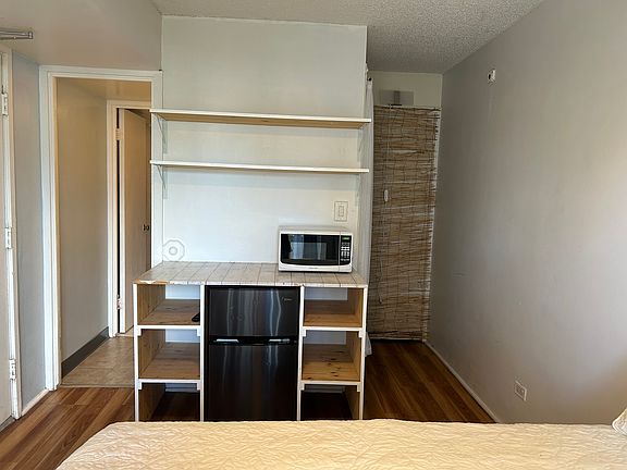 Meal Prep area with Microwave