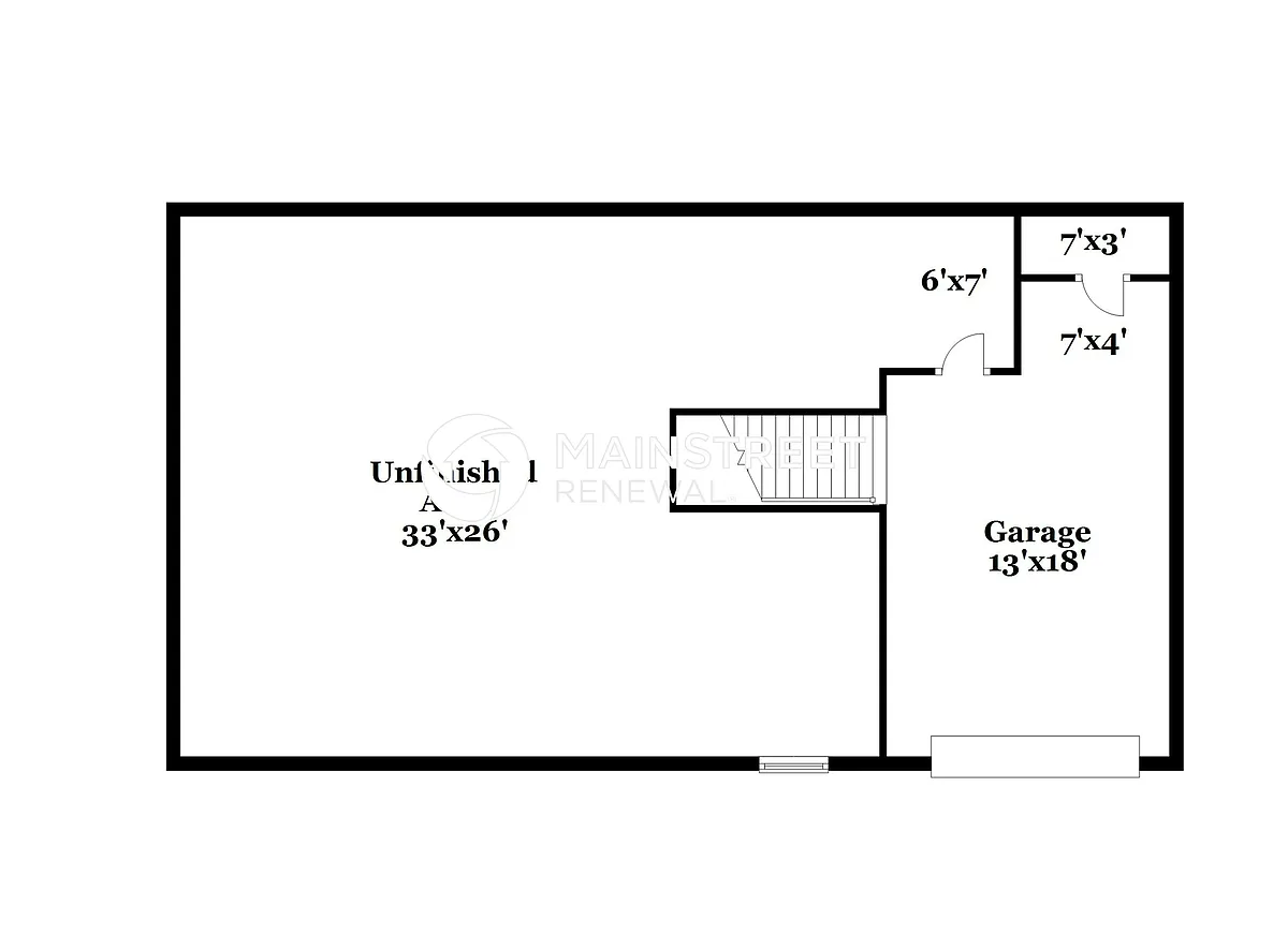 Floor Plan - 617 Princess Ln