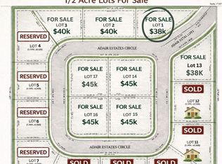 538 SE Adair Estates Cir Lot 1, Adair, OK 74330