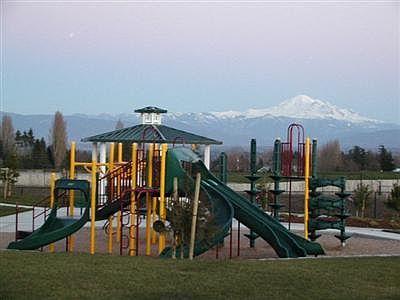 Neighborhood playground with Mt Baker as your back drop. There are two playgrounds within the develo