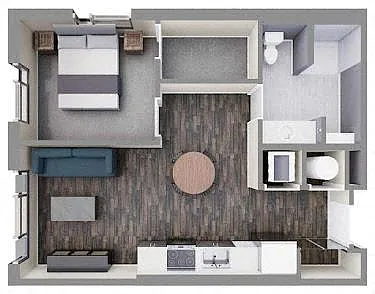 Floor plan Waldo