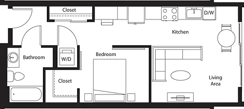 Floor plan Meadow A1