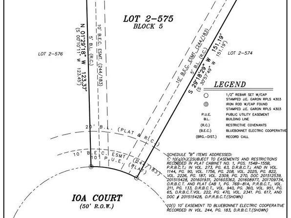0 Ioa Ct, Bastrop, TX 78602