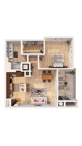 Floor plan Ginger