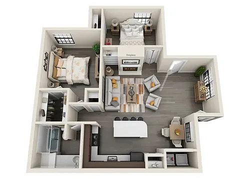 Floor plan B1