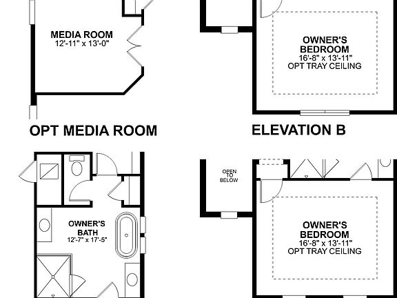 Wekiva Second Floor Options