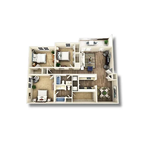 Floor plan 3C