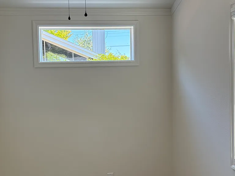 Both bedrooms have ceiling fans