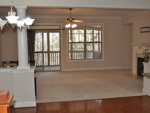 spacious living room