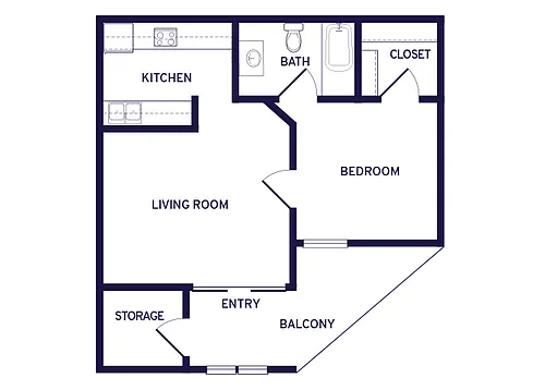 Floor plan A1