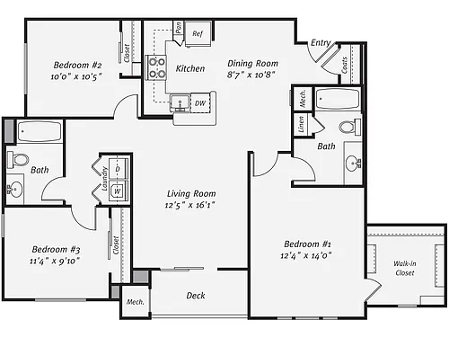 Floor plan C2