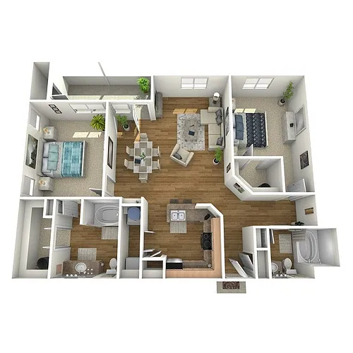 Floor plan B5R