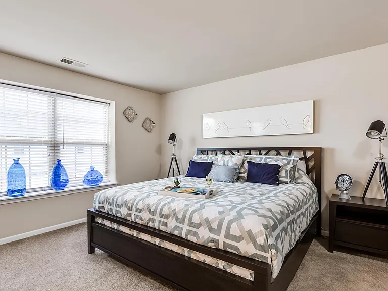 Spacious master suites!