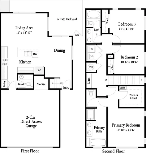 Floor plan C2H
