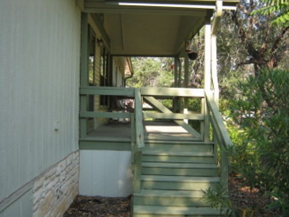 front porch from side