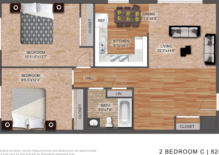 Clark Place Apartments & Townhomes — Photo 56