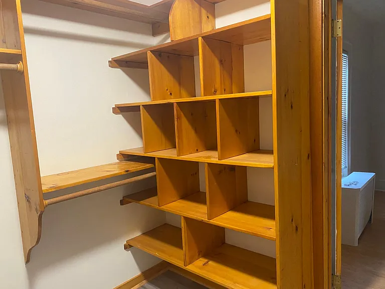 Master bedroom closet