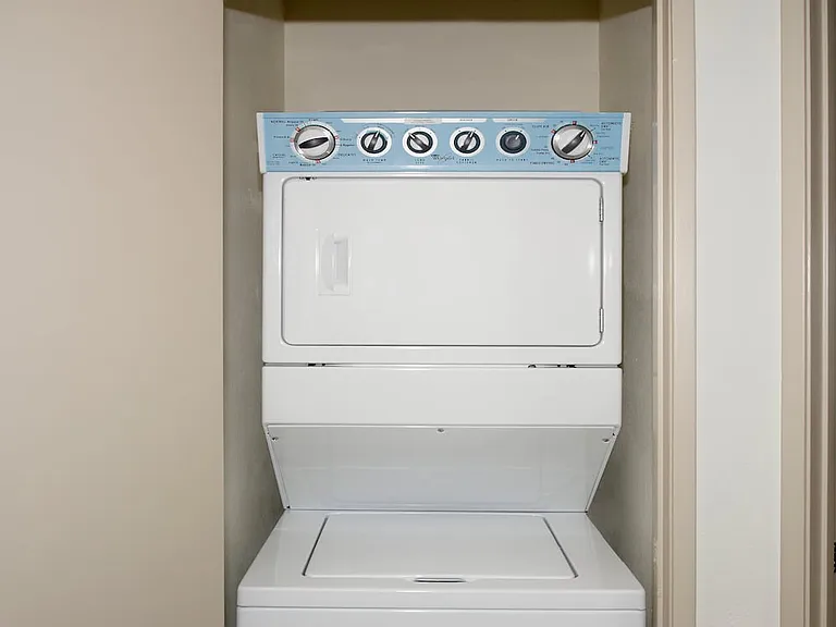 In-Unit washer and dryer