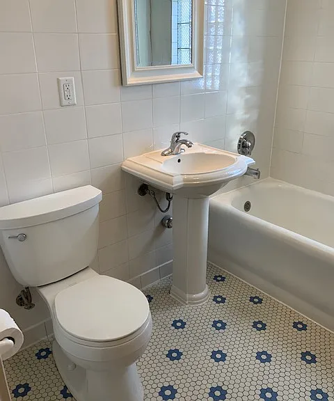 Another bathroom view.