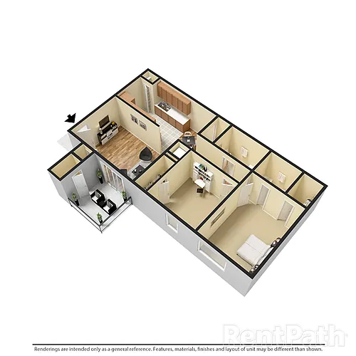 Floor plan 2X2