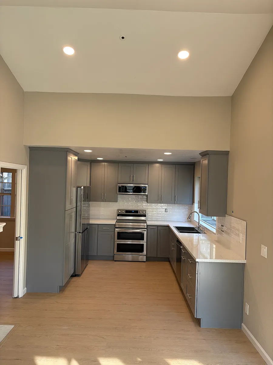 Kitchen view from one living area - 21 Winestone Ct