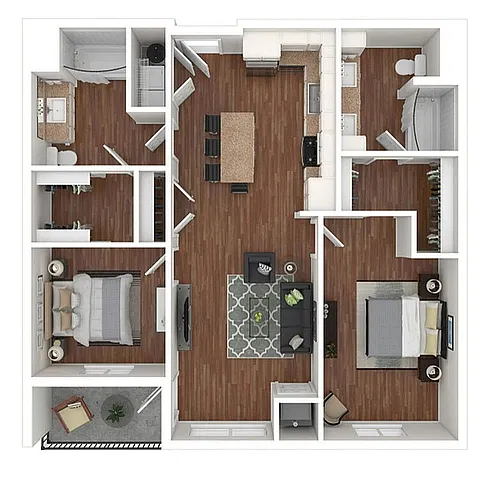 Floor plan B2