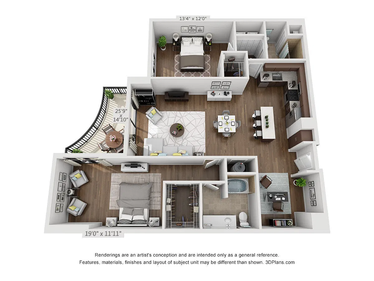 Floor plan B6