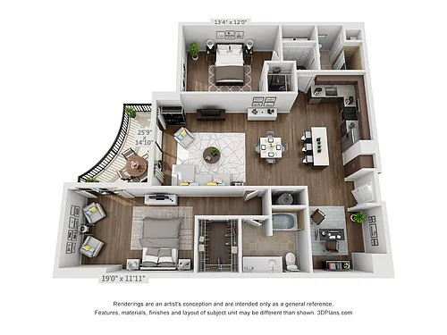 Floor plan B6