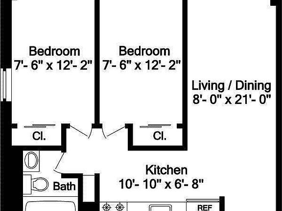 2nd image of 200 Bowery APT 7B