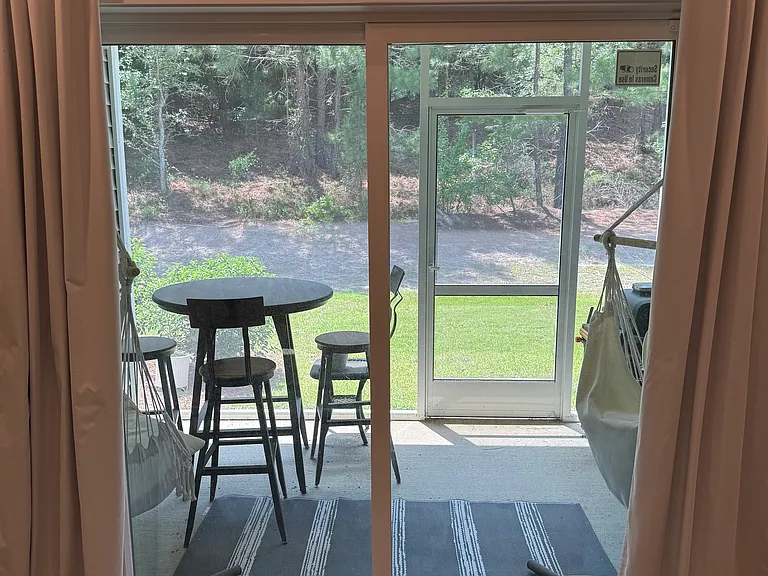 Screened in patio