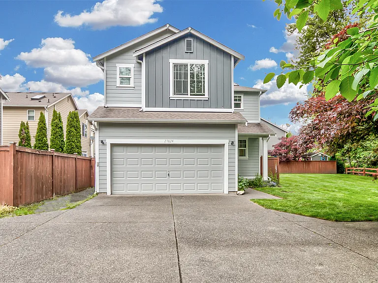 Front of home - huge driveway