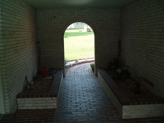 arched breezeway