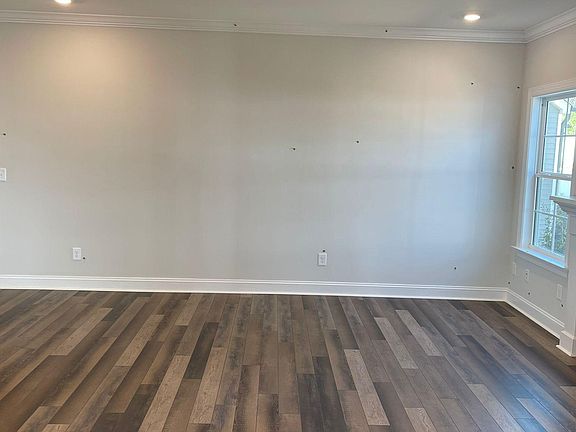 Family room with fireplace