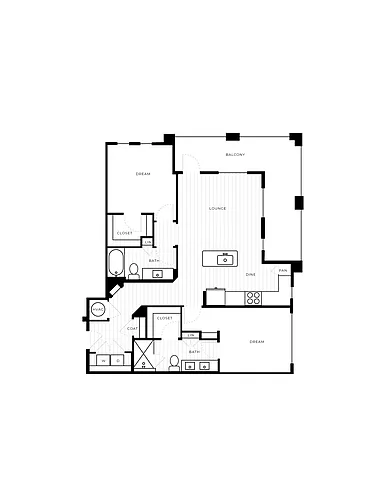 Floor plan B2