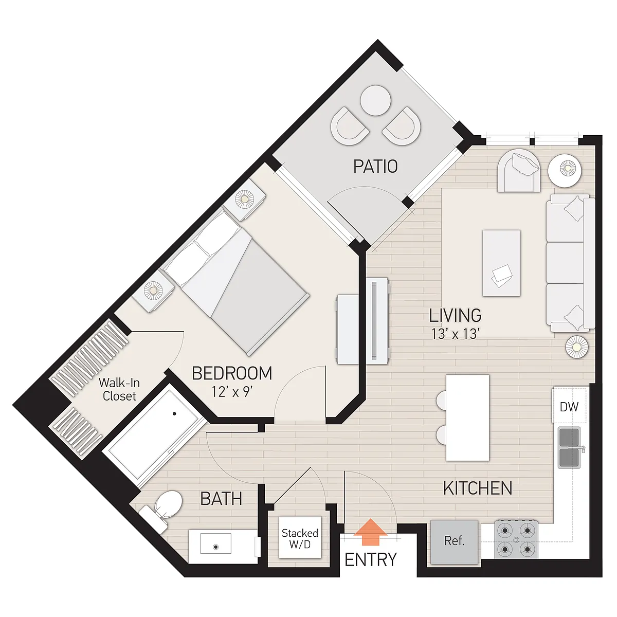 Floor plan Plan 1