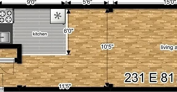 2nd image of 231 E 81st St APT 1D