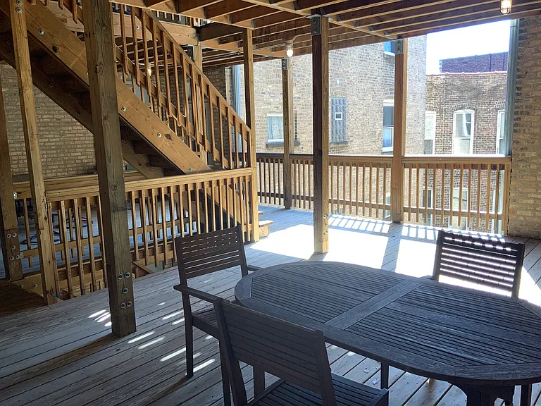 Area for your outdoor table.