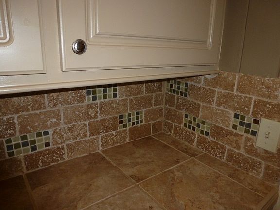 Beautiful backsplash